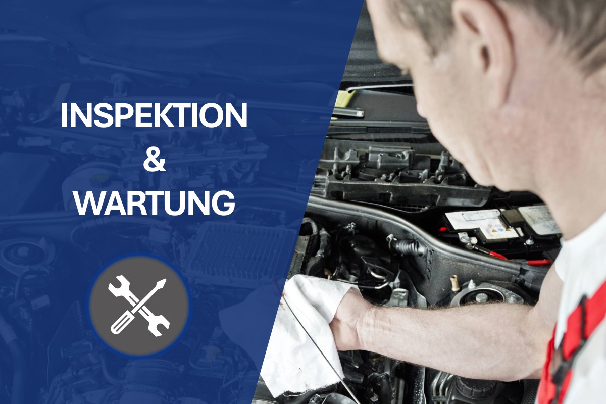 Inspektion und Wartung nach Herstellervorgaben